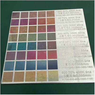 不銹鋼彩色激光打標(biāo) 不銹鋼彩色激光打標(biāo)