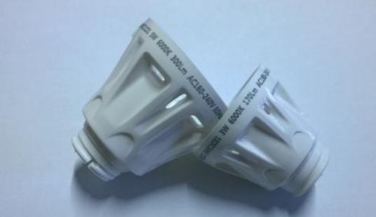 LED燈具3D曲面激光打標(biāo)機(jī)樣品